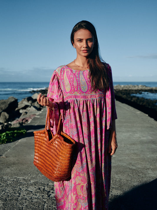 Robe Akansha longue brodée