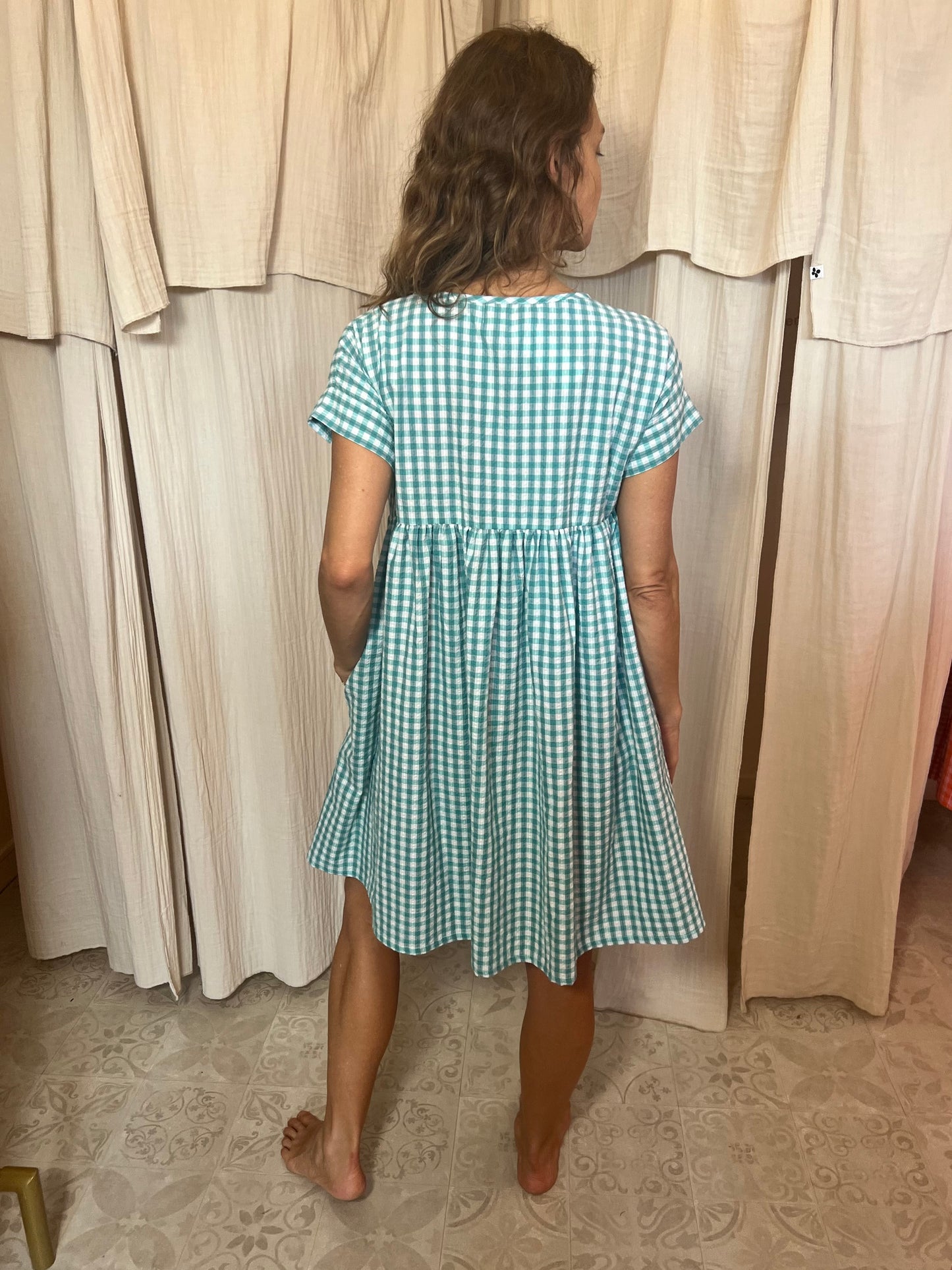 Robe Maïda courte 💚