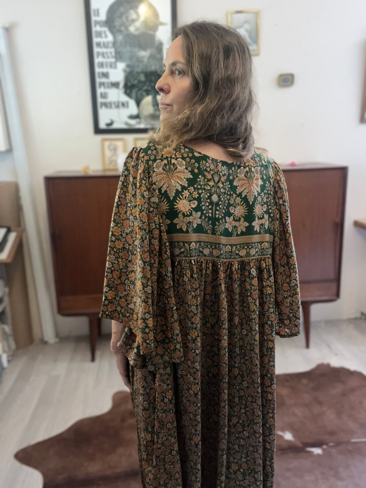 Robe Akansha longue 💚💛🧡