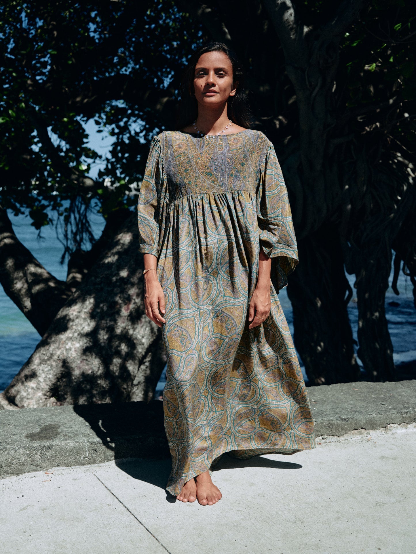 Robe Akansha longue 💚🧡💛
