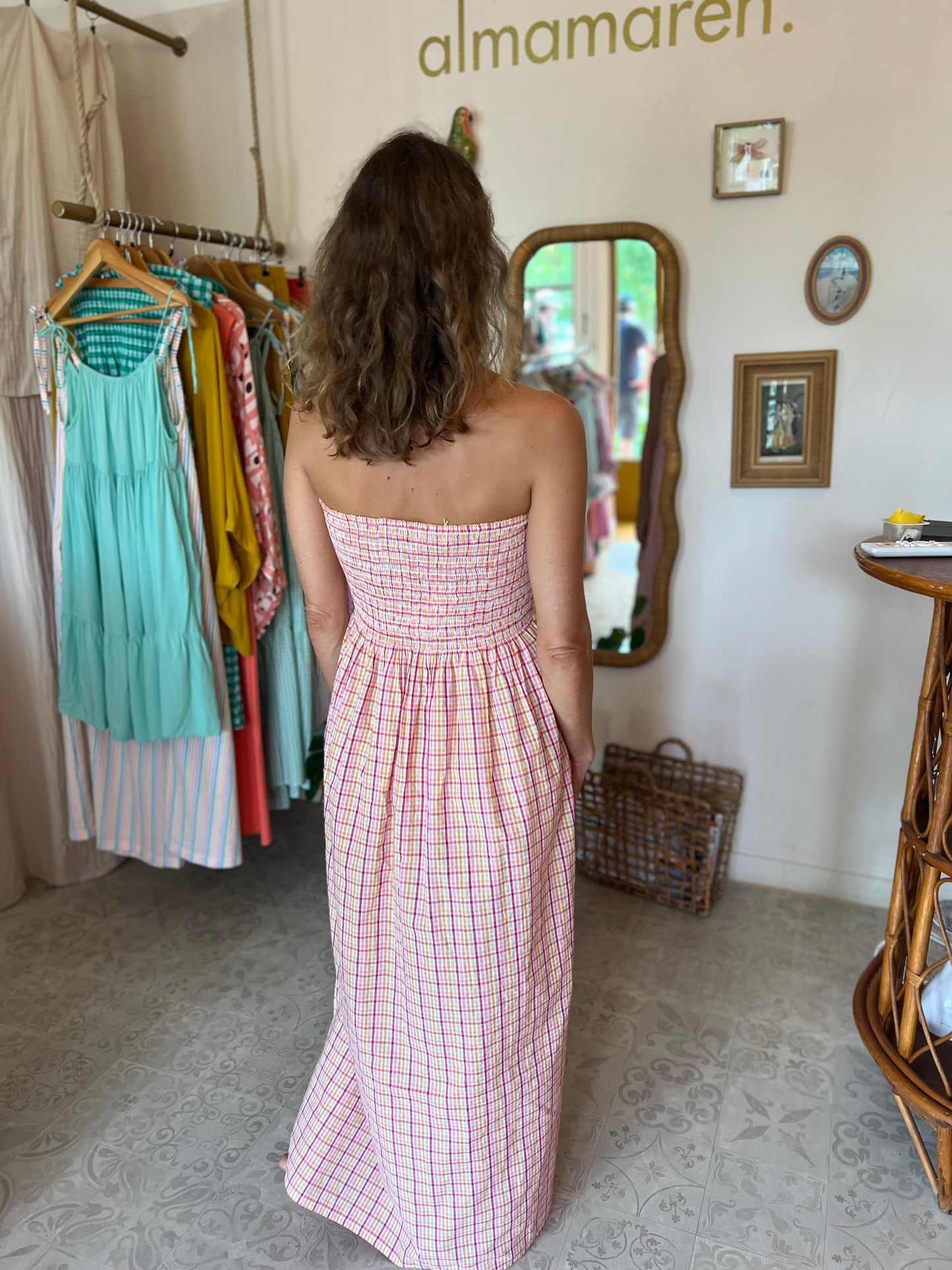 Robe smockée Josepha 🩷💛