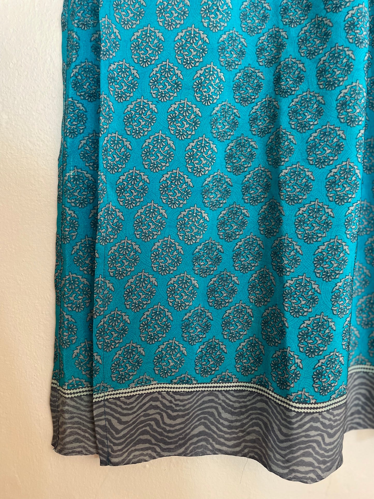 Jupe en soie 🩵🫐