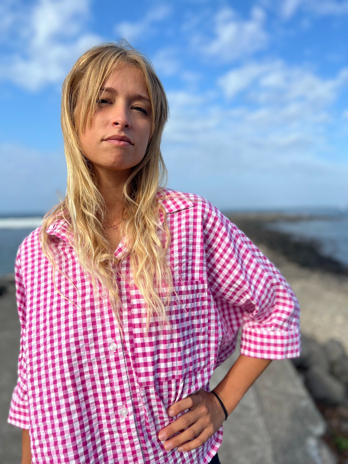 Chemise Pierrette Vichy Pitaya