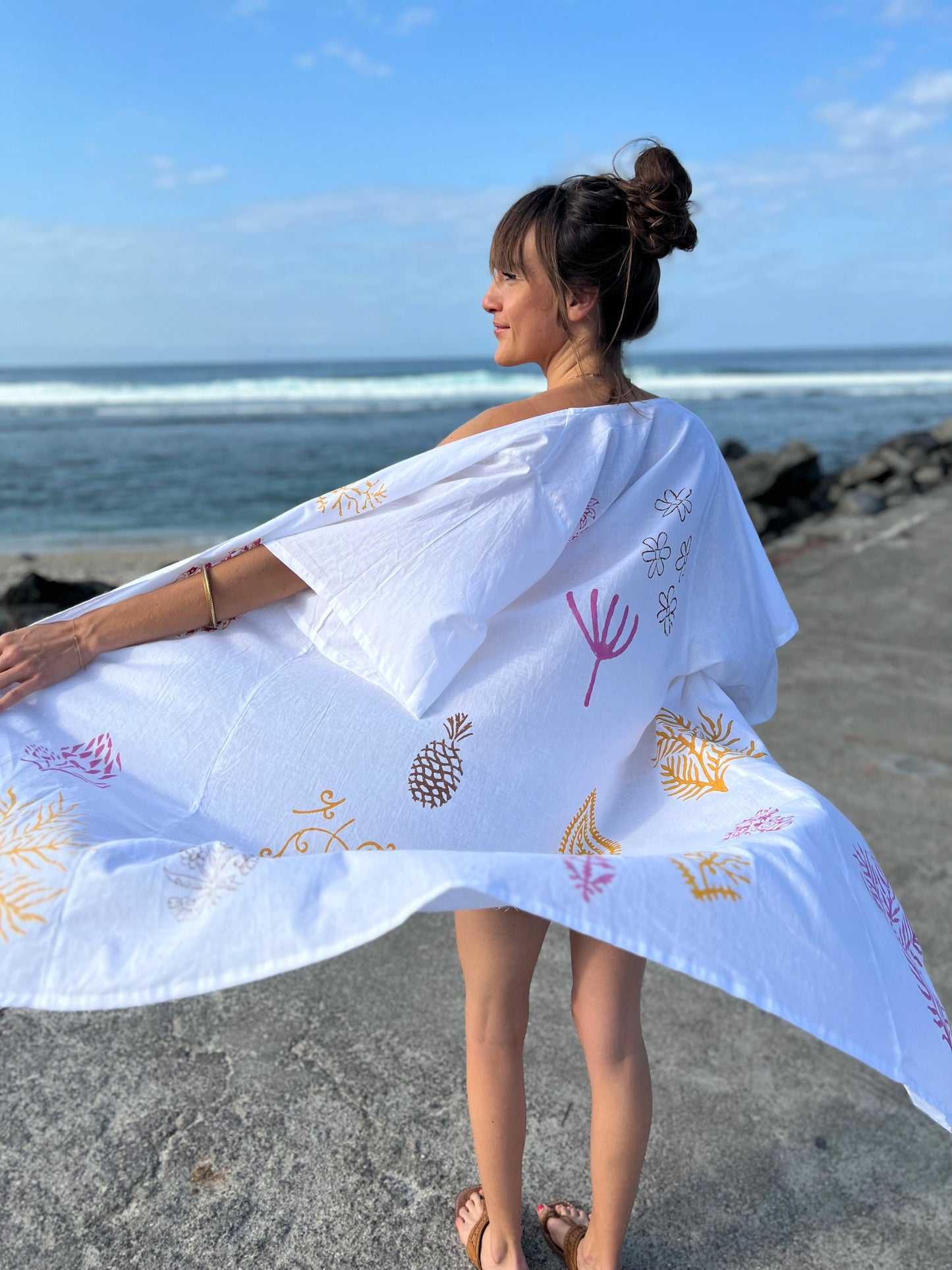 Kimono blockprint numéroté 4/4