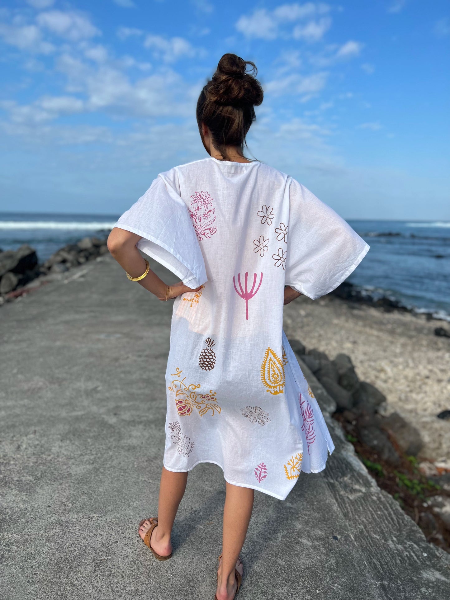 Kimono blockprint numéroté 4/4