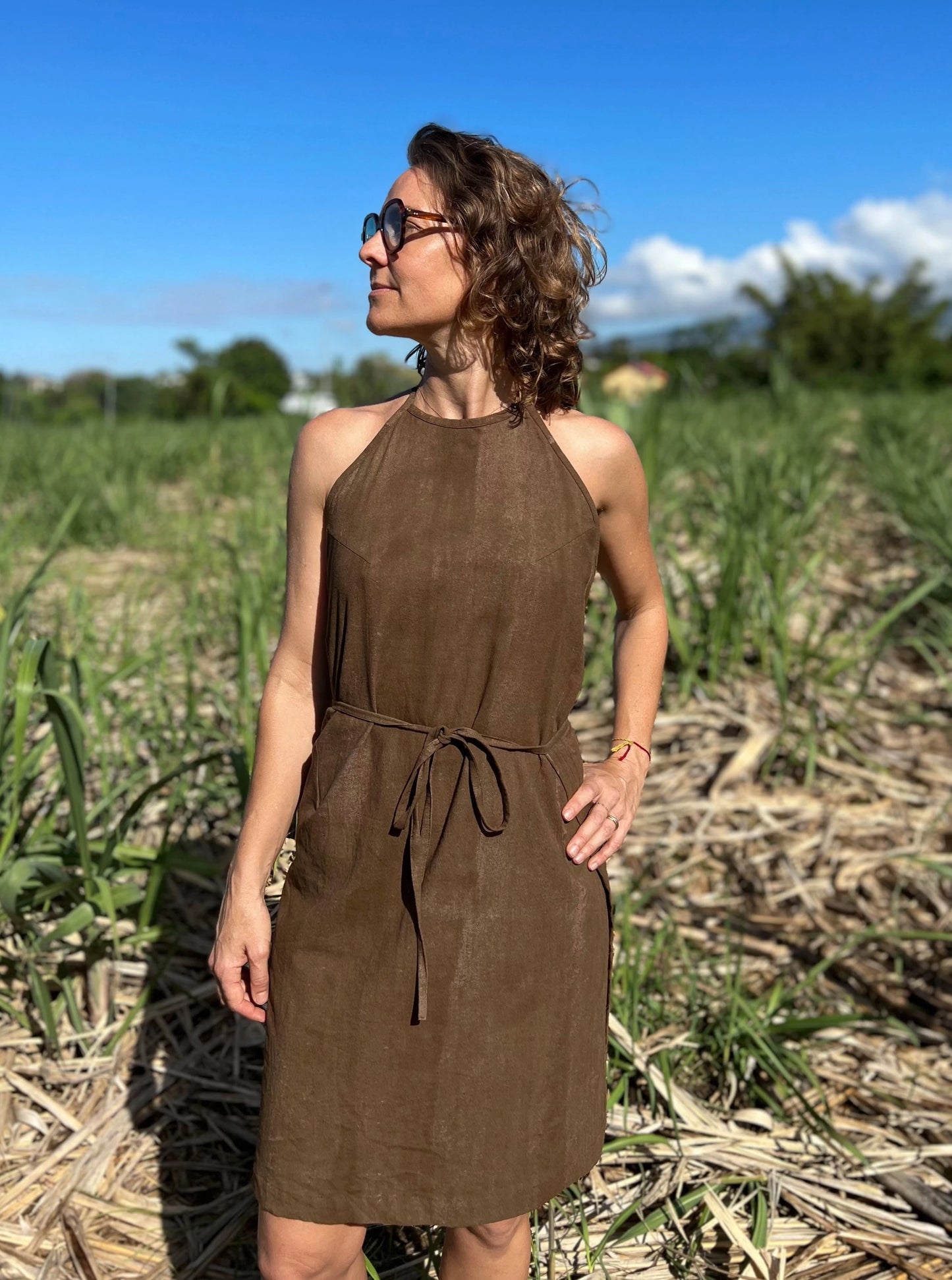 Robe Liliane courte Bourbon Pointu
