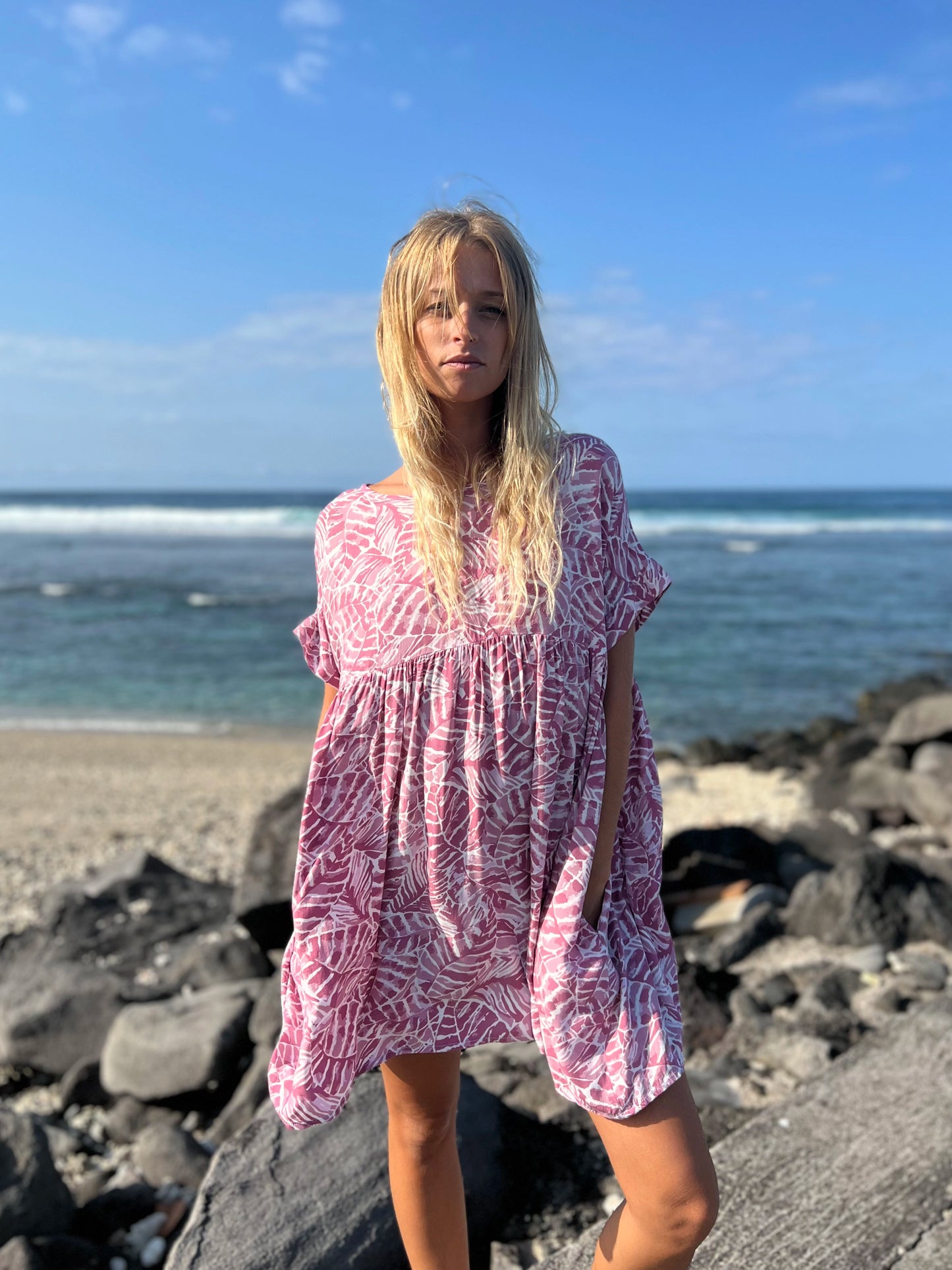 Robe Maïda Palme Jakaranda