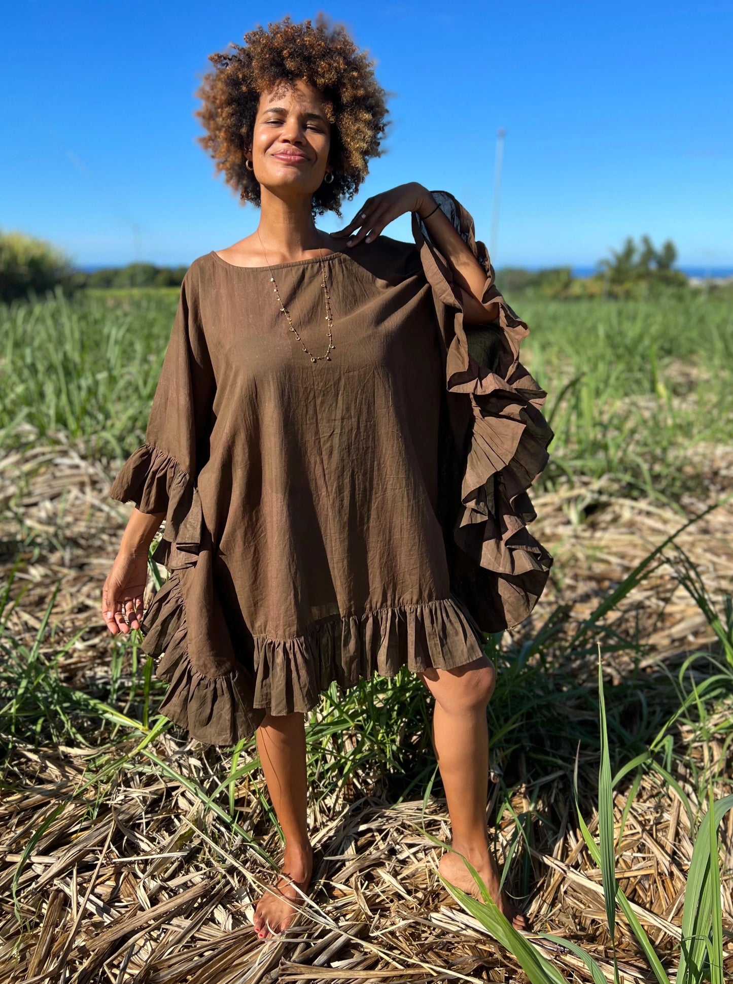 Robe Mimose Bourbon Pointu