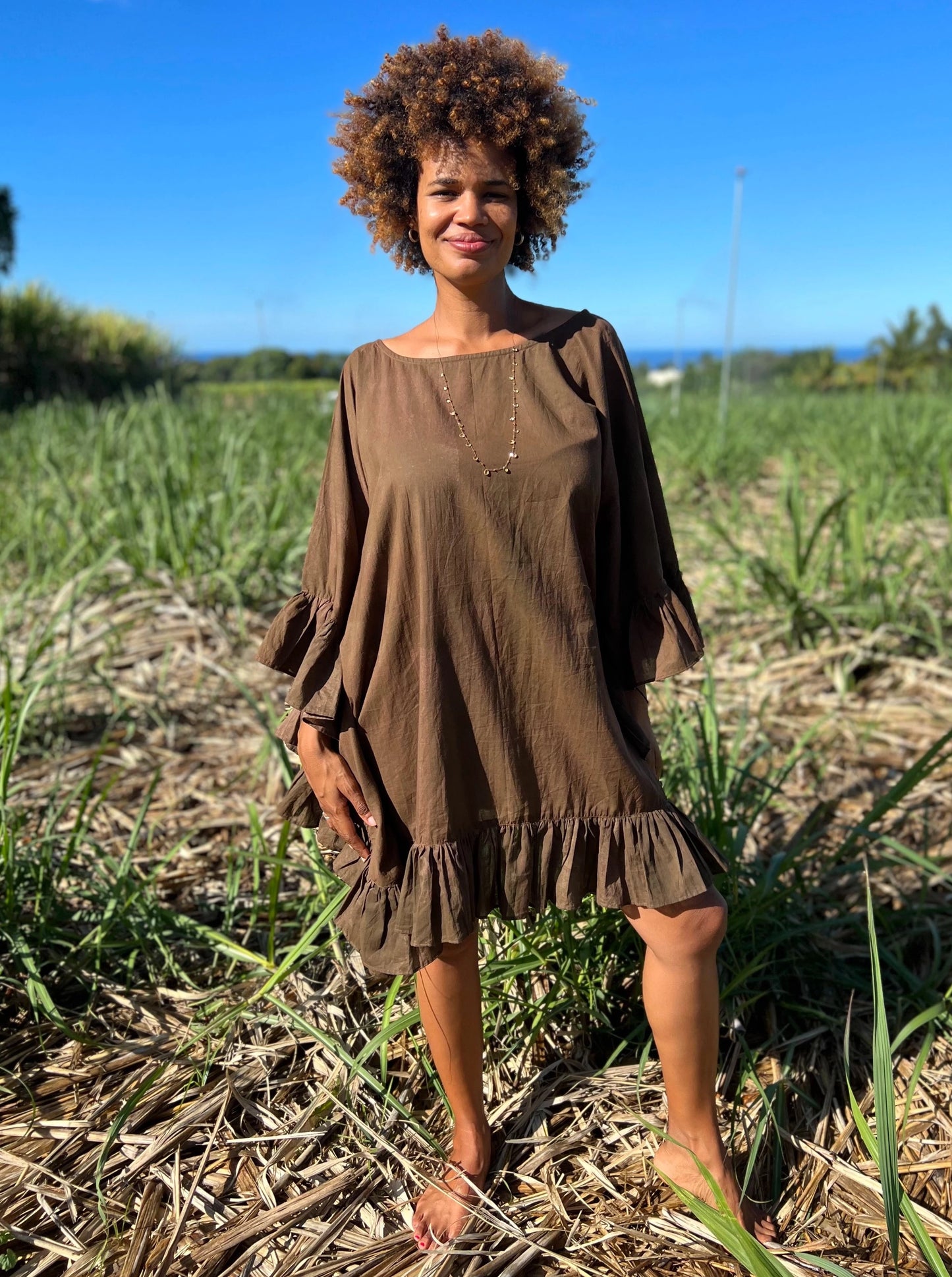Robe Mimose Bourbon Pointu