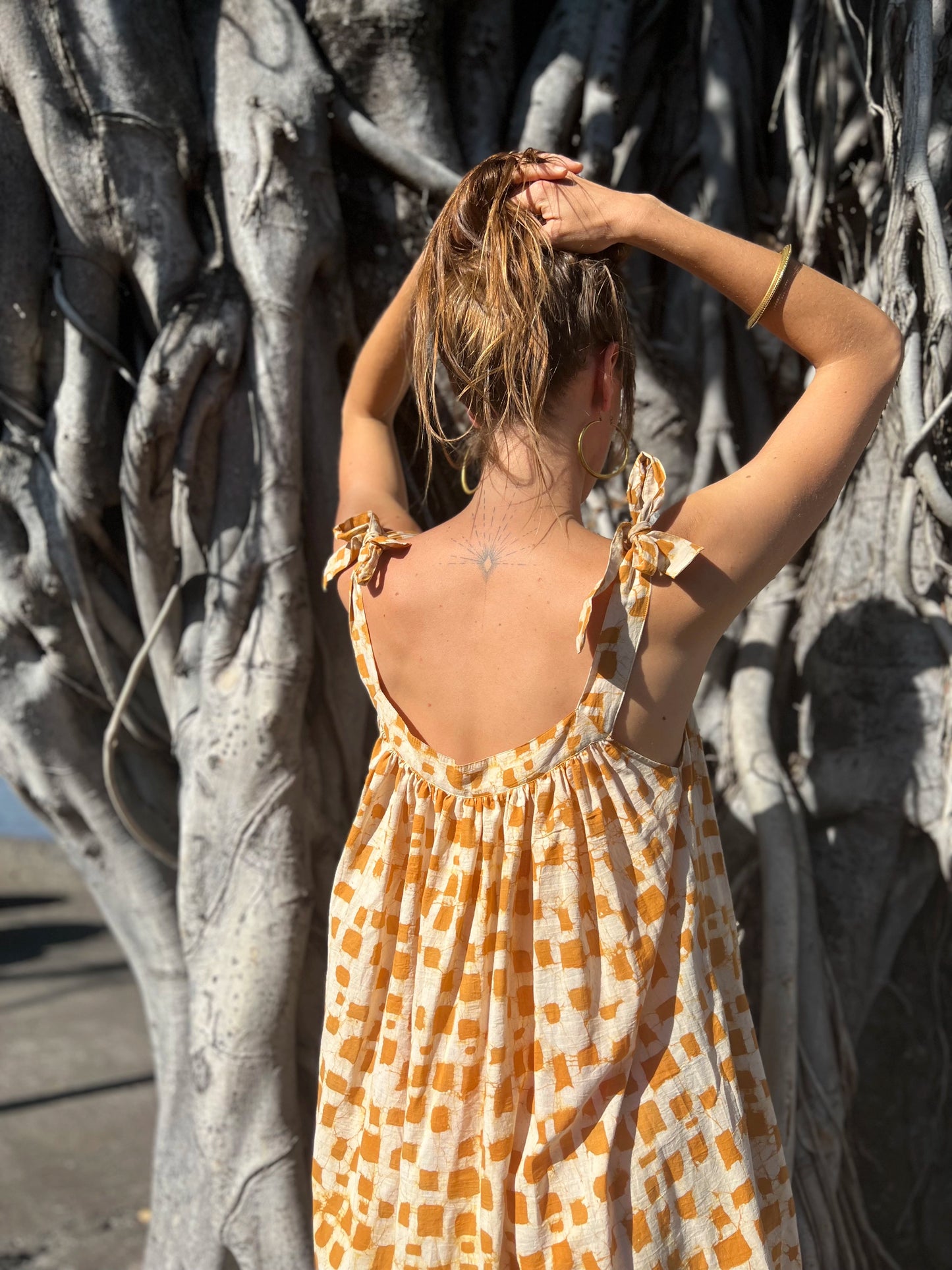 Robe Suzanne Mangue Glacée