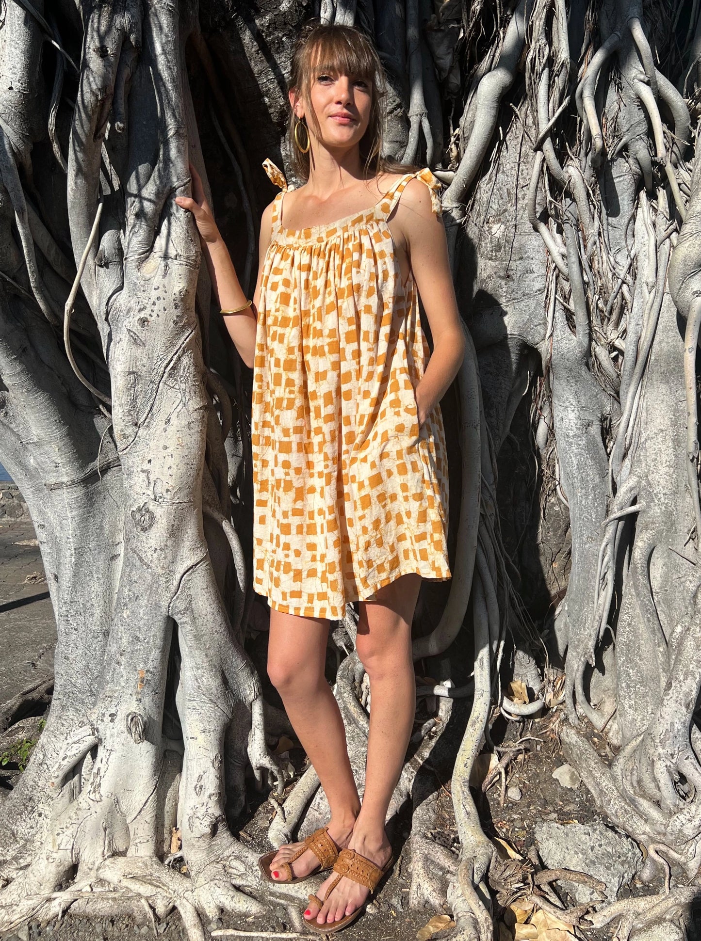 Robe Suzanne Mangue Glacée