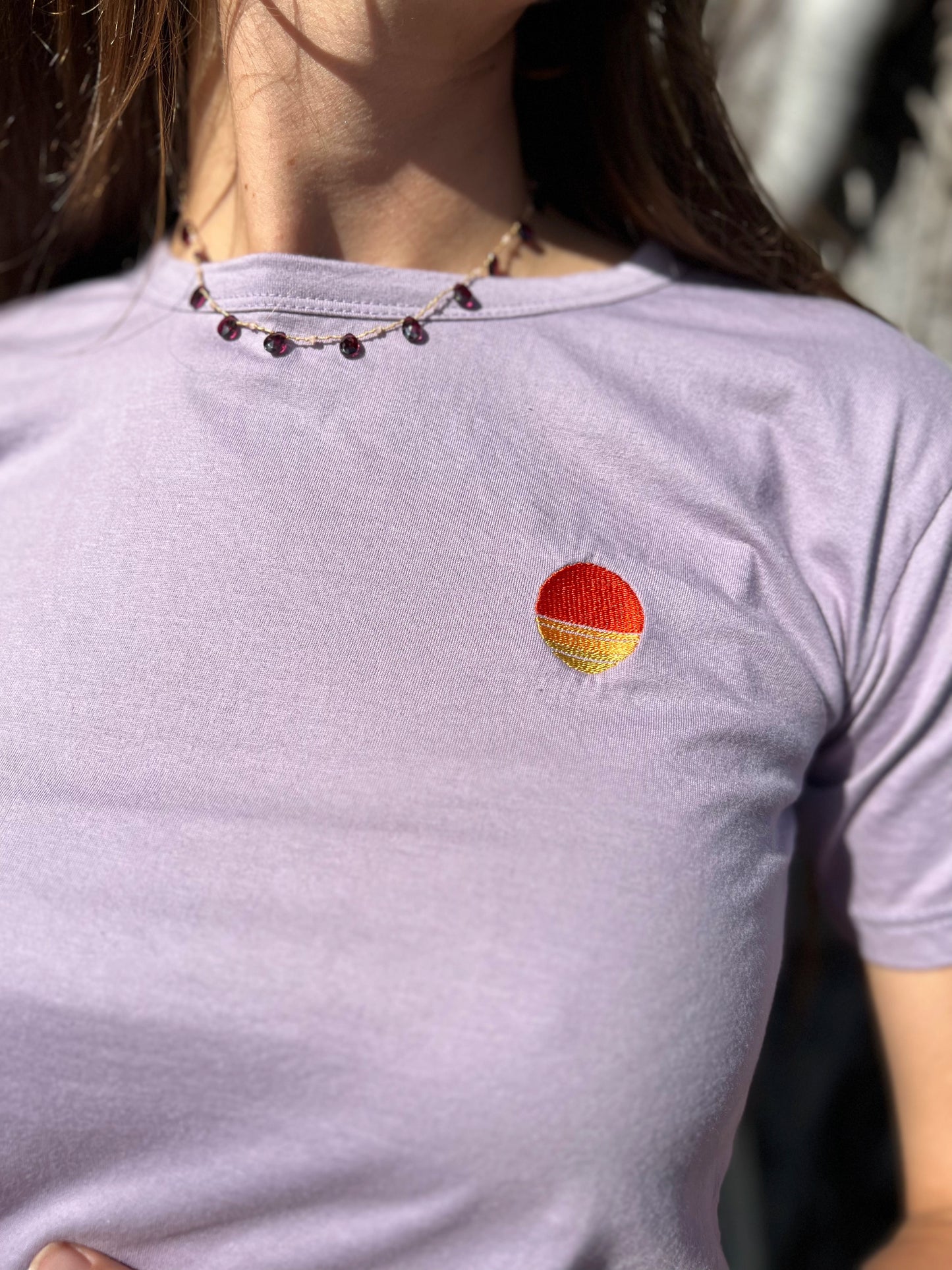 Tee shirt Sunset Brodé Jakaranda