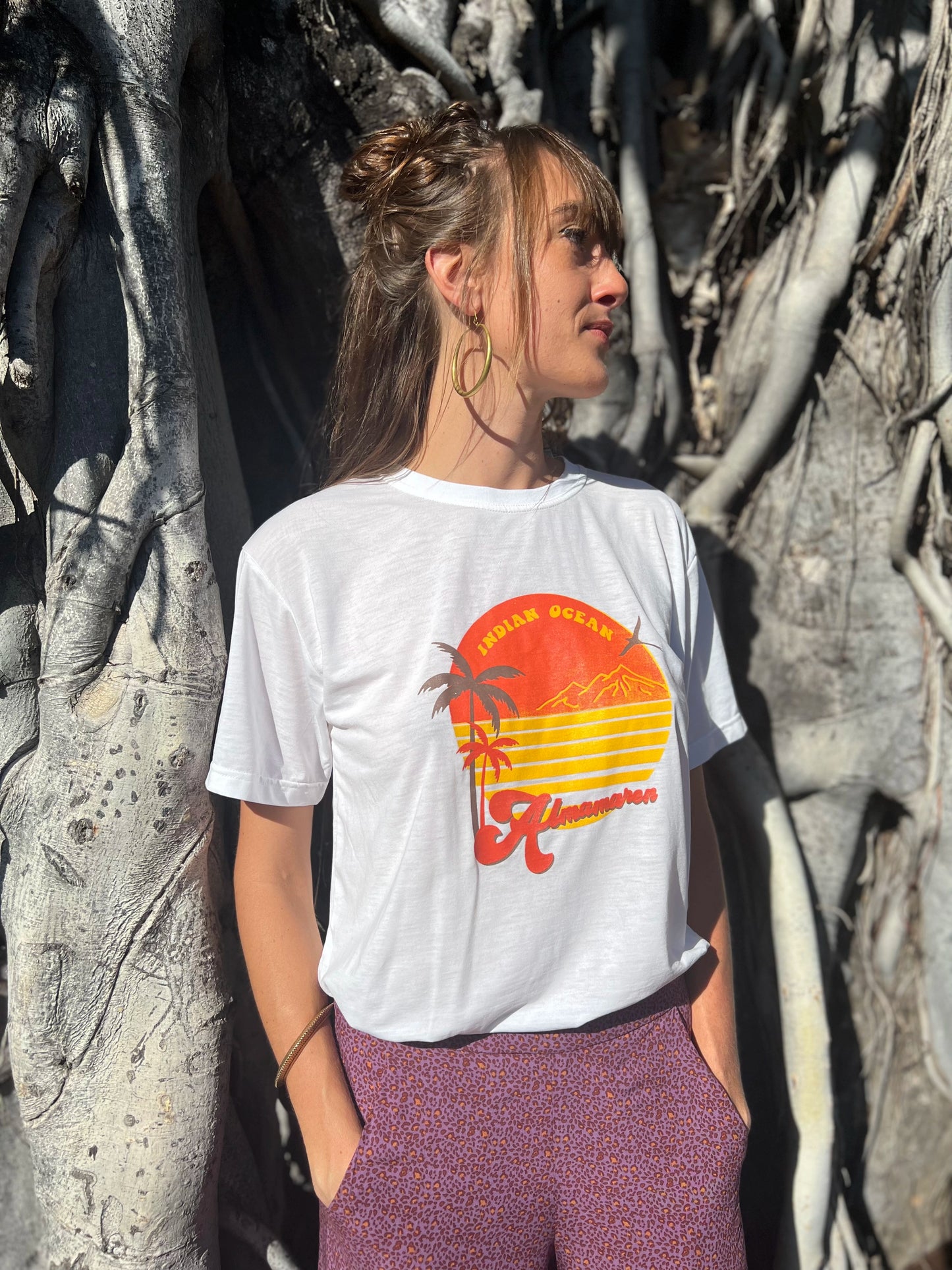 Tee shirt Sunset Sérigraphié