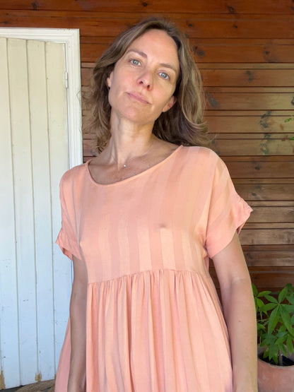 Robe Maïda coloris pêche