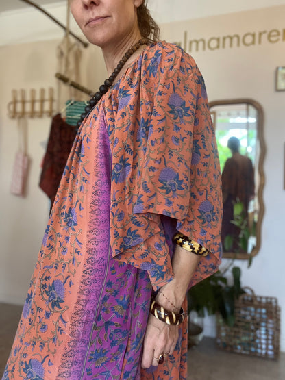 Robe Sahira 🧡🍊💙💜