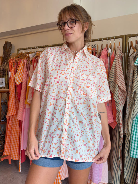 Chemise Charlie unisexe 🩷💛🧡