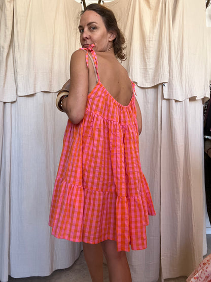 Robe Denise courte 🧡🩷