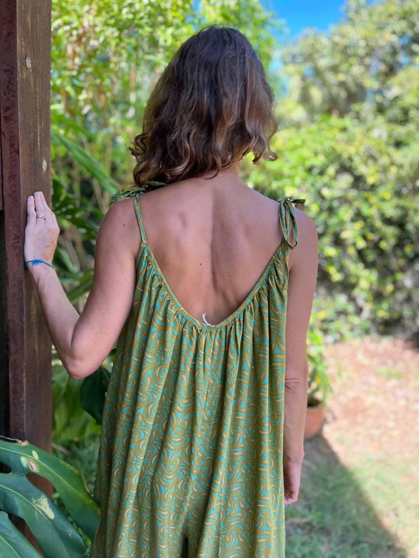 Combinaison Lakshmi blue/green