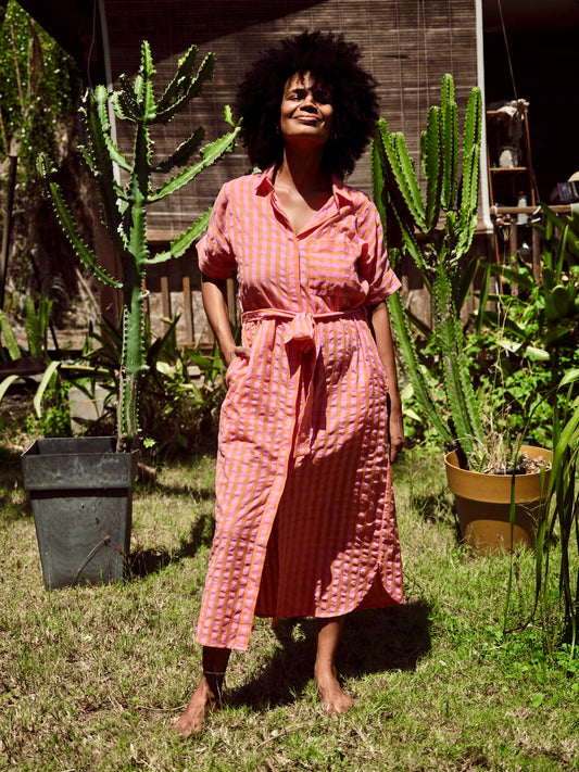 Robe Jacqueline longue 🧡🩷