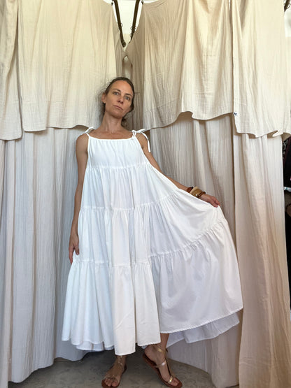 Robe Denise longue blanche