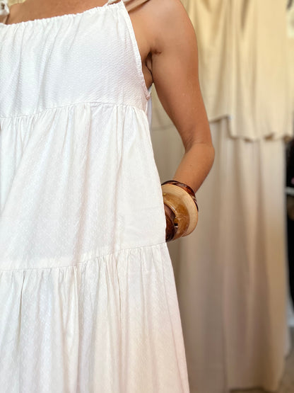 Robe Denise longue blanche