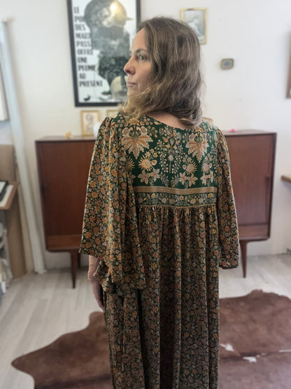 Robe Akansha longue 💚💛🧡