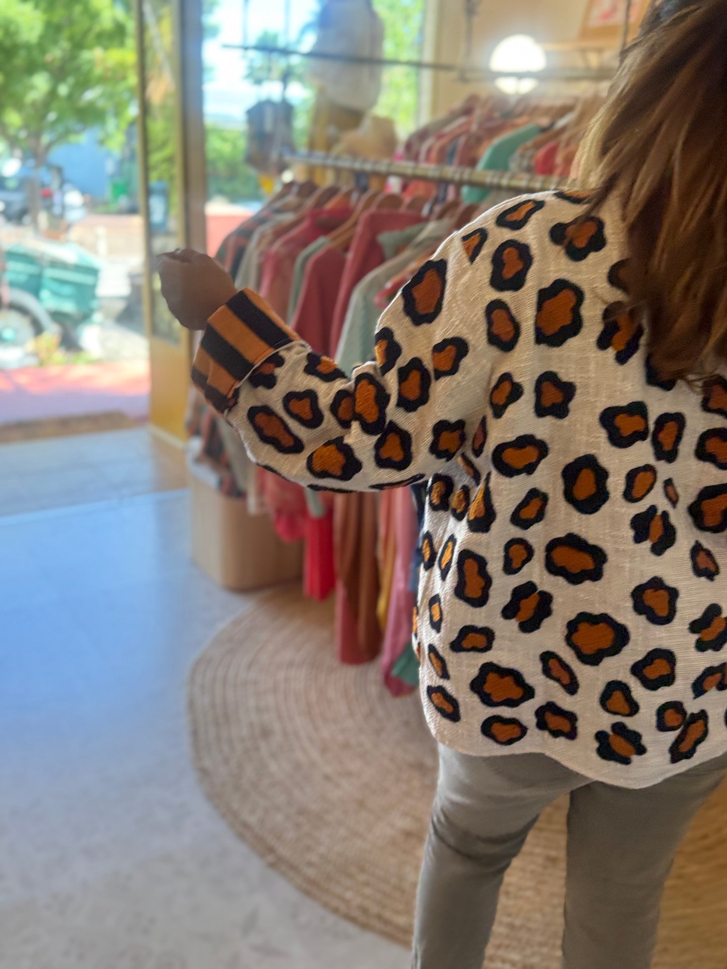 🤎🖤🐆Veste Cléo Léo courte