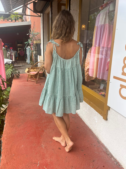 Robe Denise courte petit Vichy 🌵