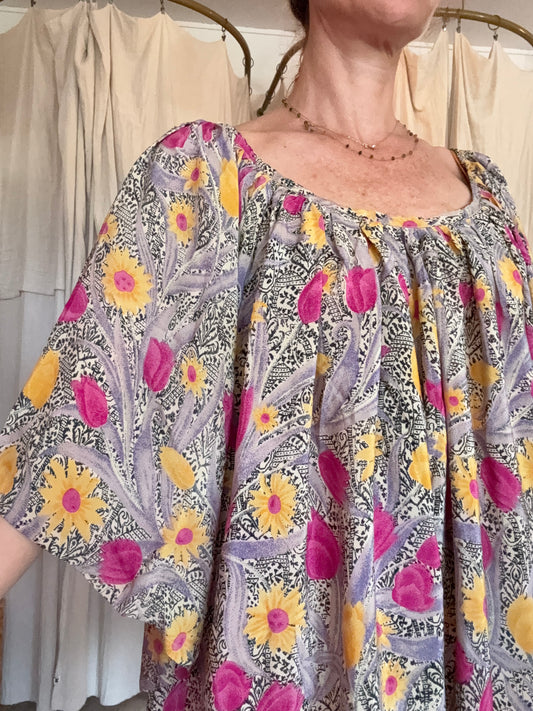 Robe Sahira courte 🩶🩷💛