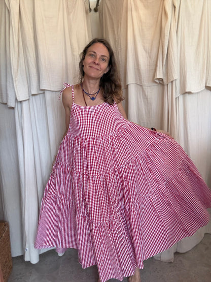 Robe Denise longue seersucker ❤️
