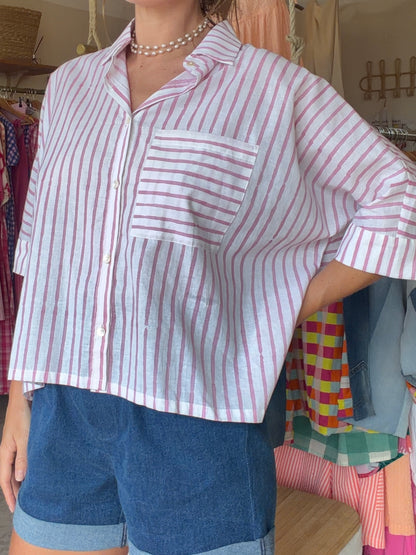 Chemise Pierrette 🩷🤍