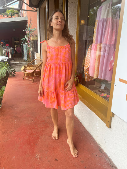 Robe Denise courte 🧡🩷