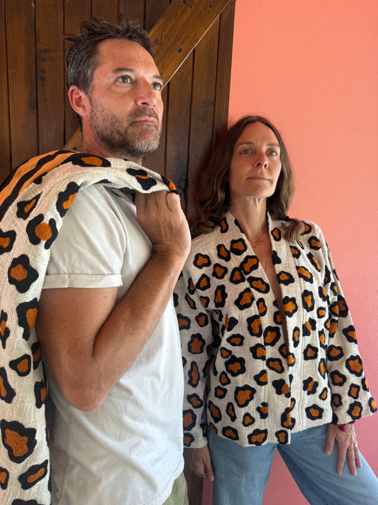 🤎🖤🐆Veste Cléo Léo courte