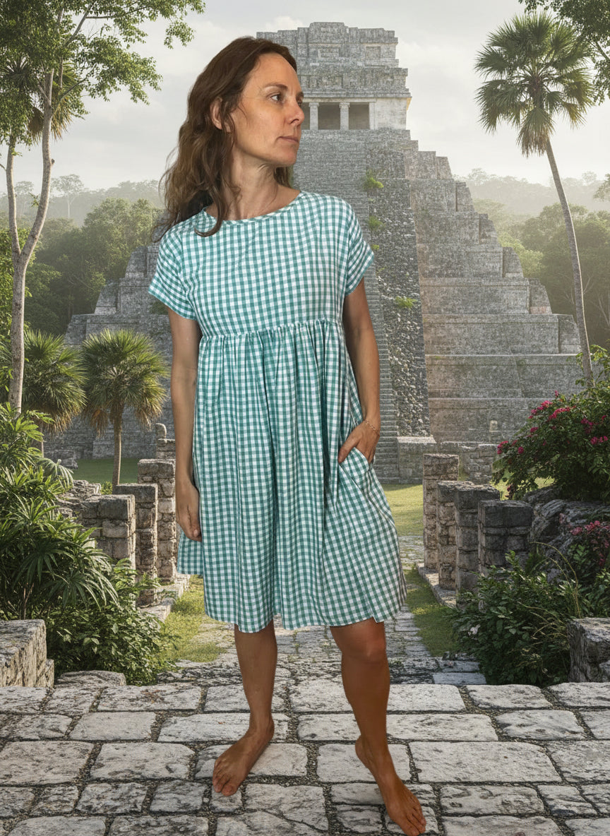 Robe Maïda courte 💚