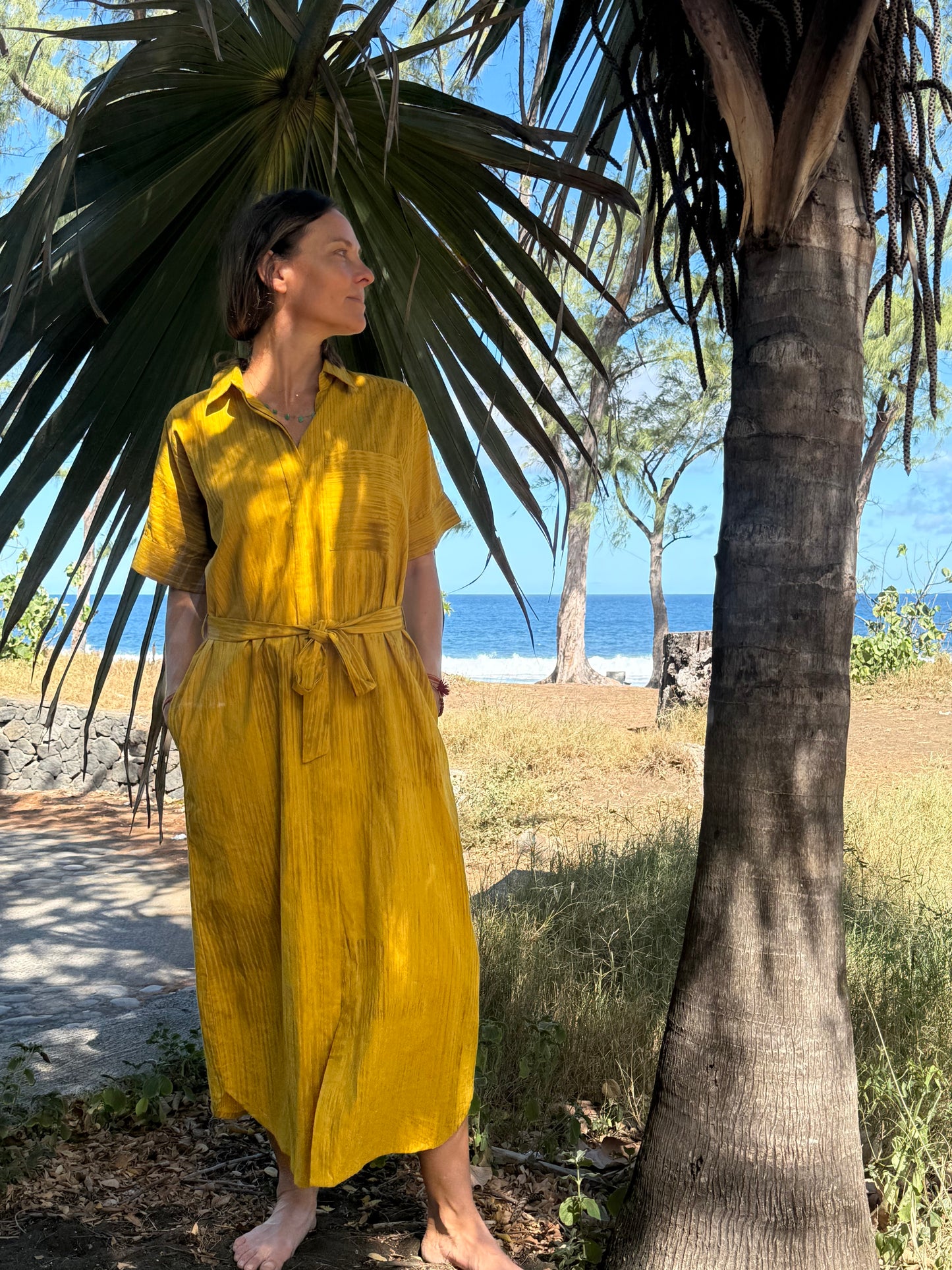 Robe Jacqueline longue 🩷💛