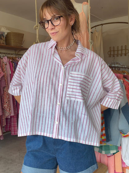 Chemise Pierrette 🩷🤍