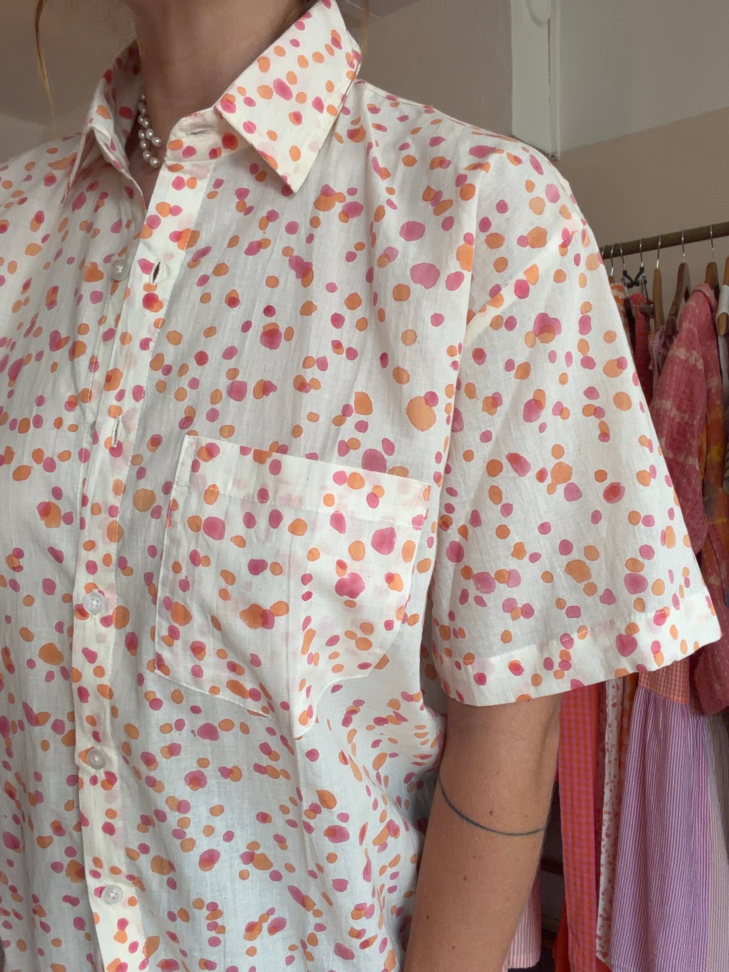 Chemise Charlie unisexe 🩷💛🧡