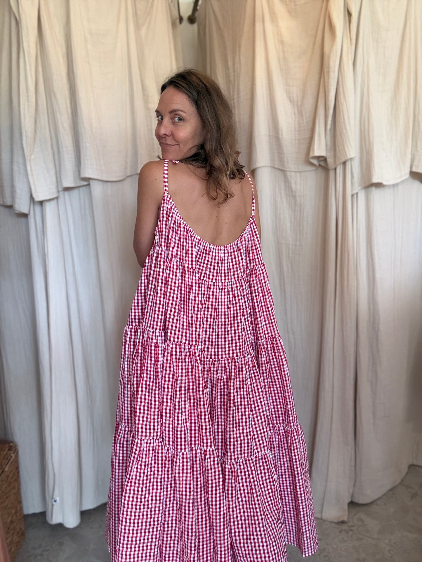 Robe Denise longue seersucker ❤️