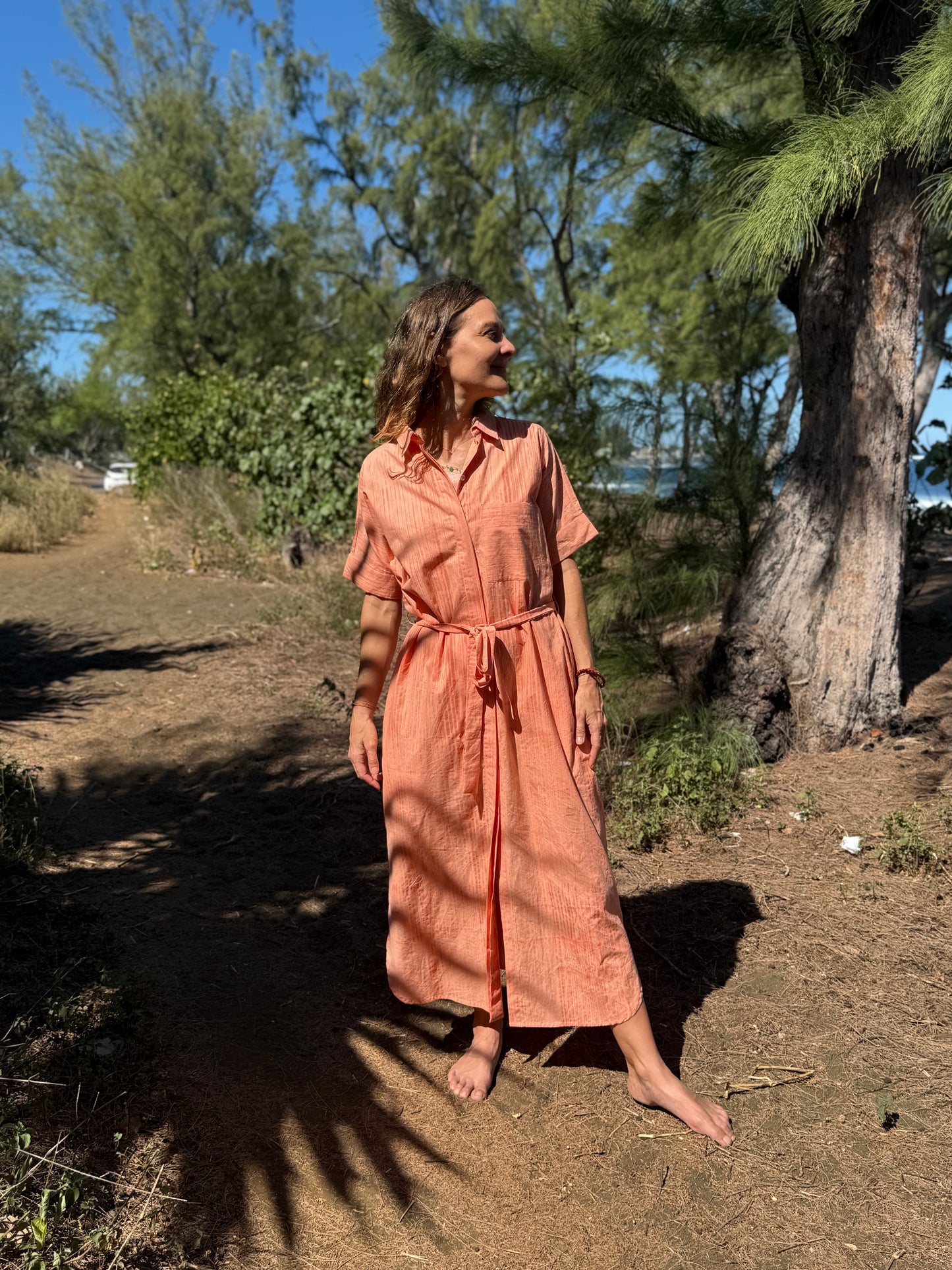 Robe Jacqueline longue 🩷💛 🧡