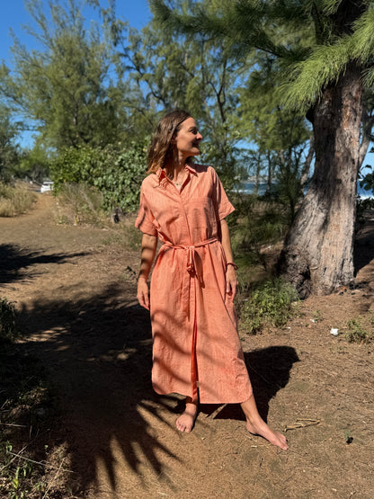 Robe Jacqueline longue 🩷💛 🧡