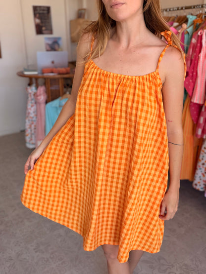 Robe bohème courte 🧡