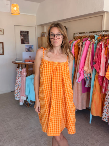 Robe bohème courte 🧡
