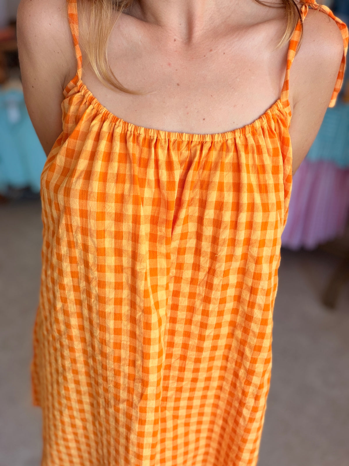 Robe bohème courte 🧡