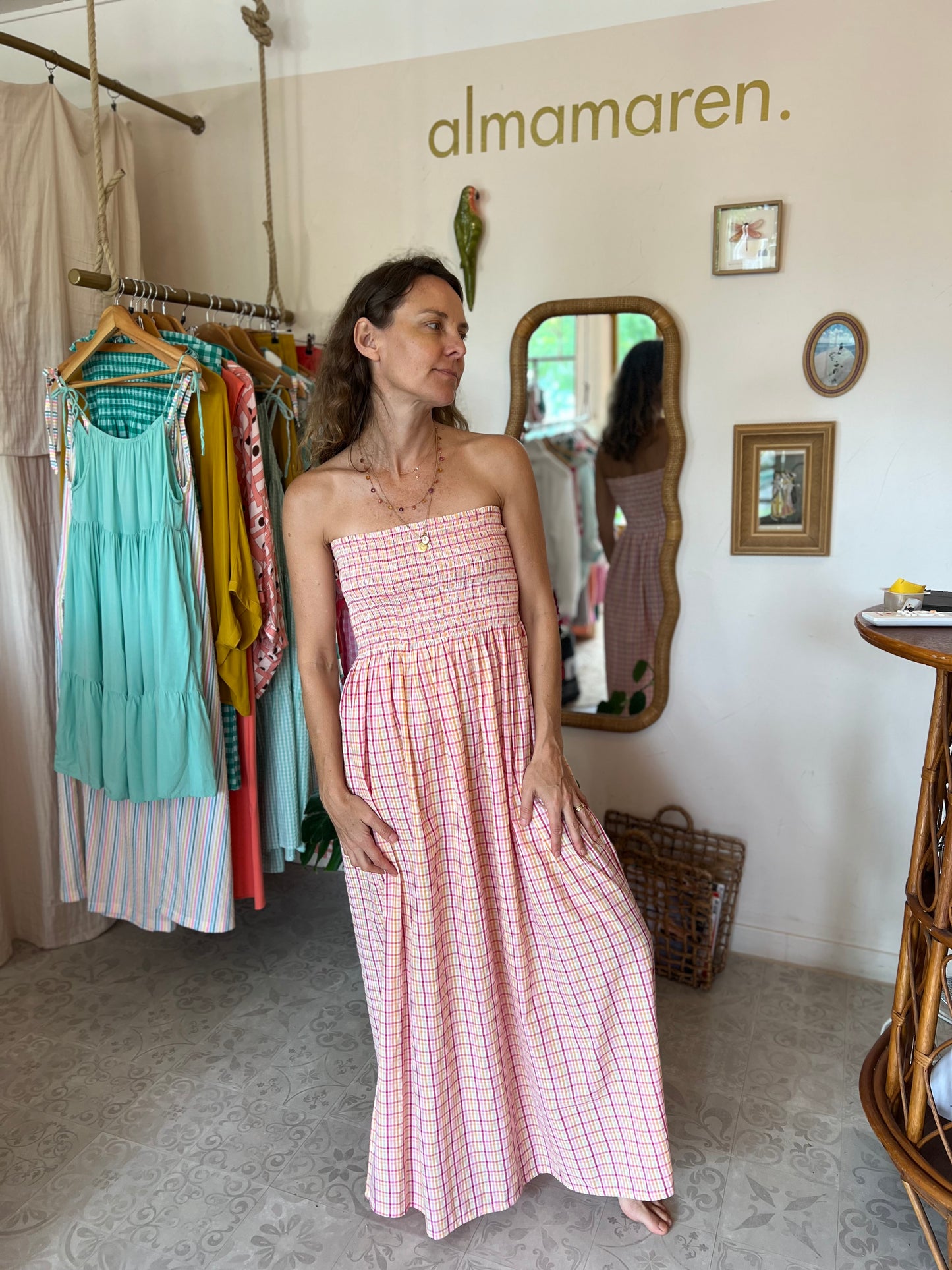 Robe smockée Josepha 🩷💛