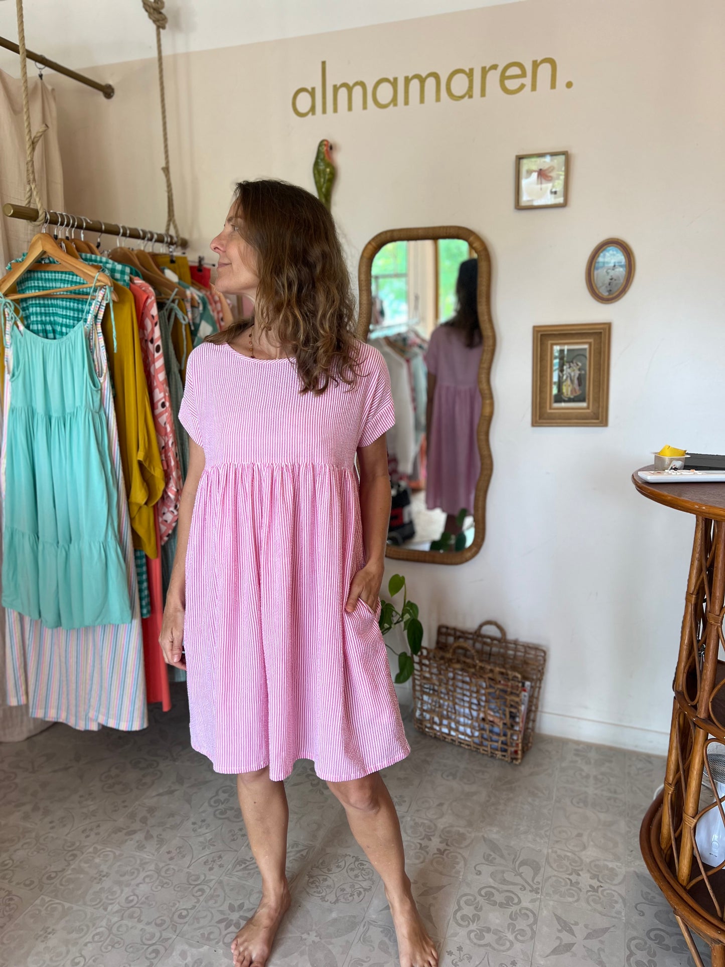 Robe Maïda courte 🩷🩷