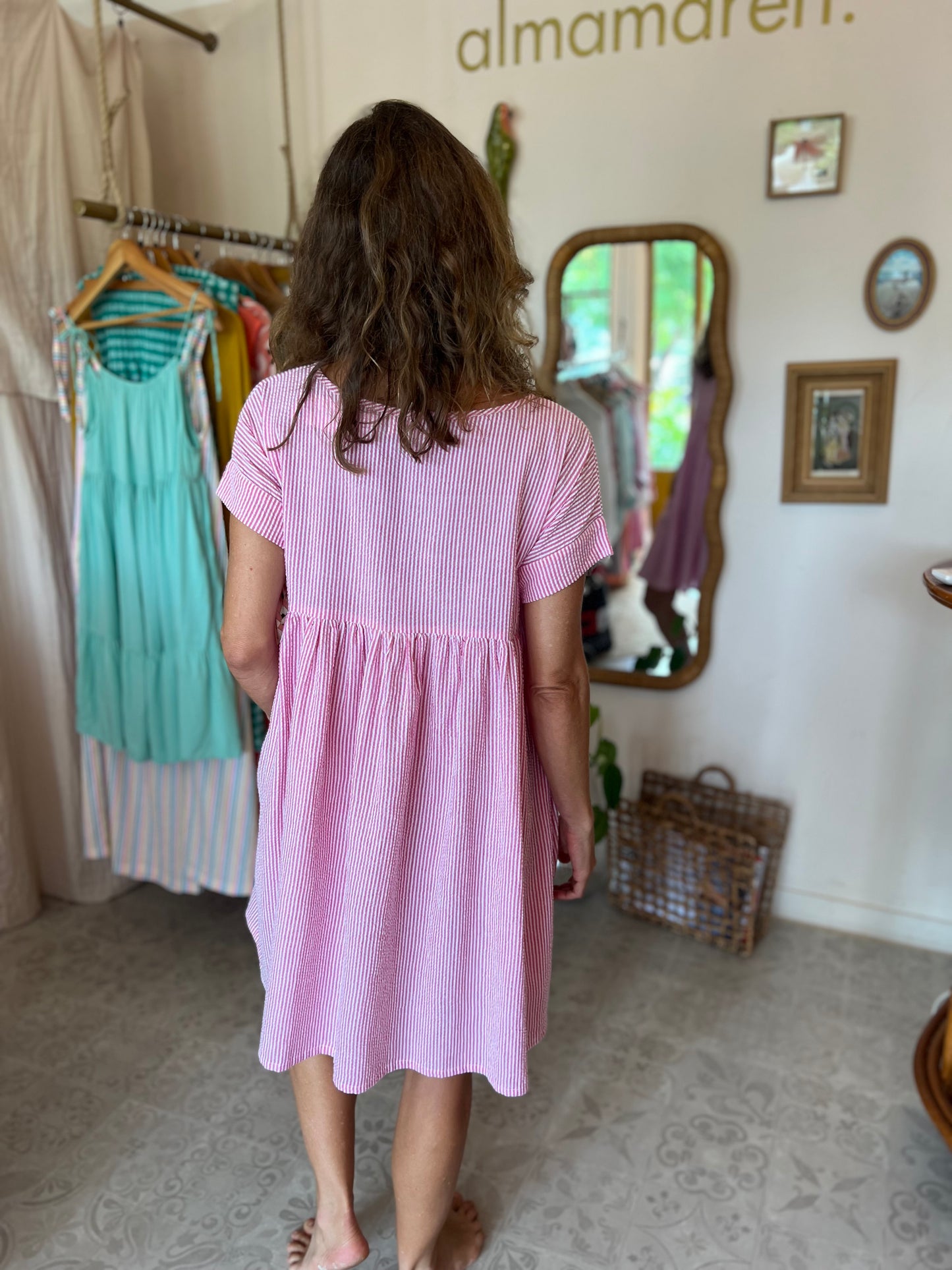Robe Maïda courte 🩷🩷
