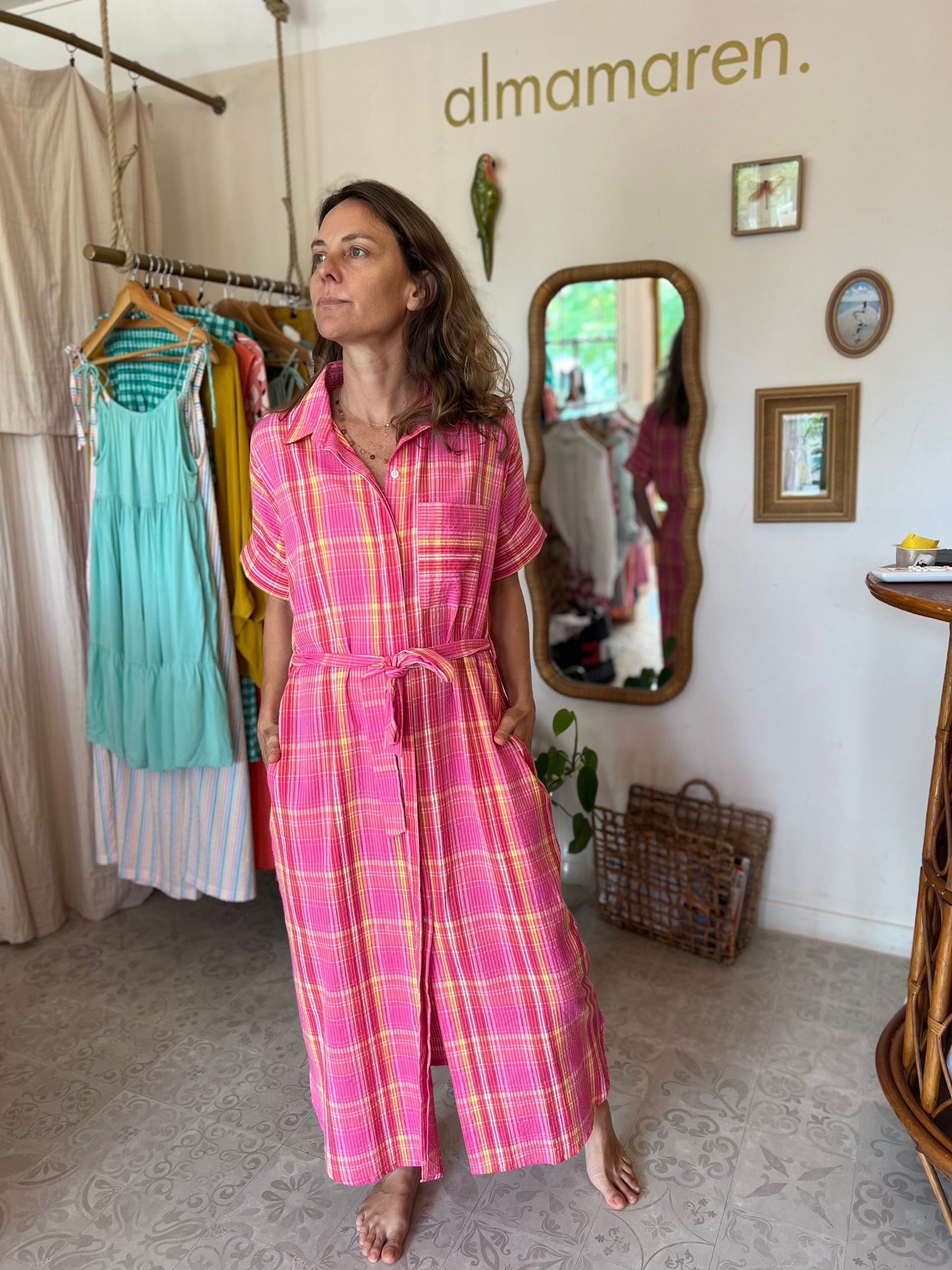 Robe Jacqueline longue 🩷💛