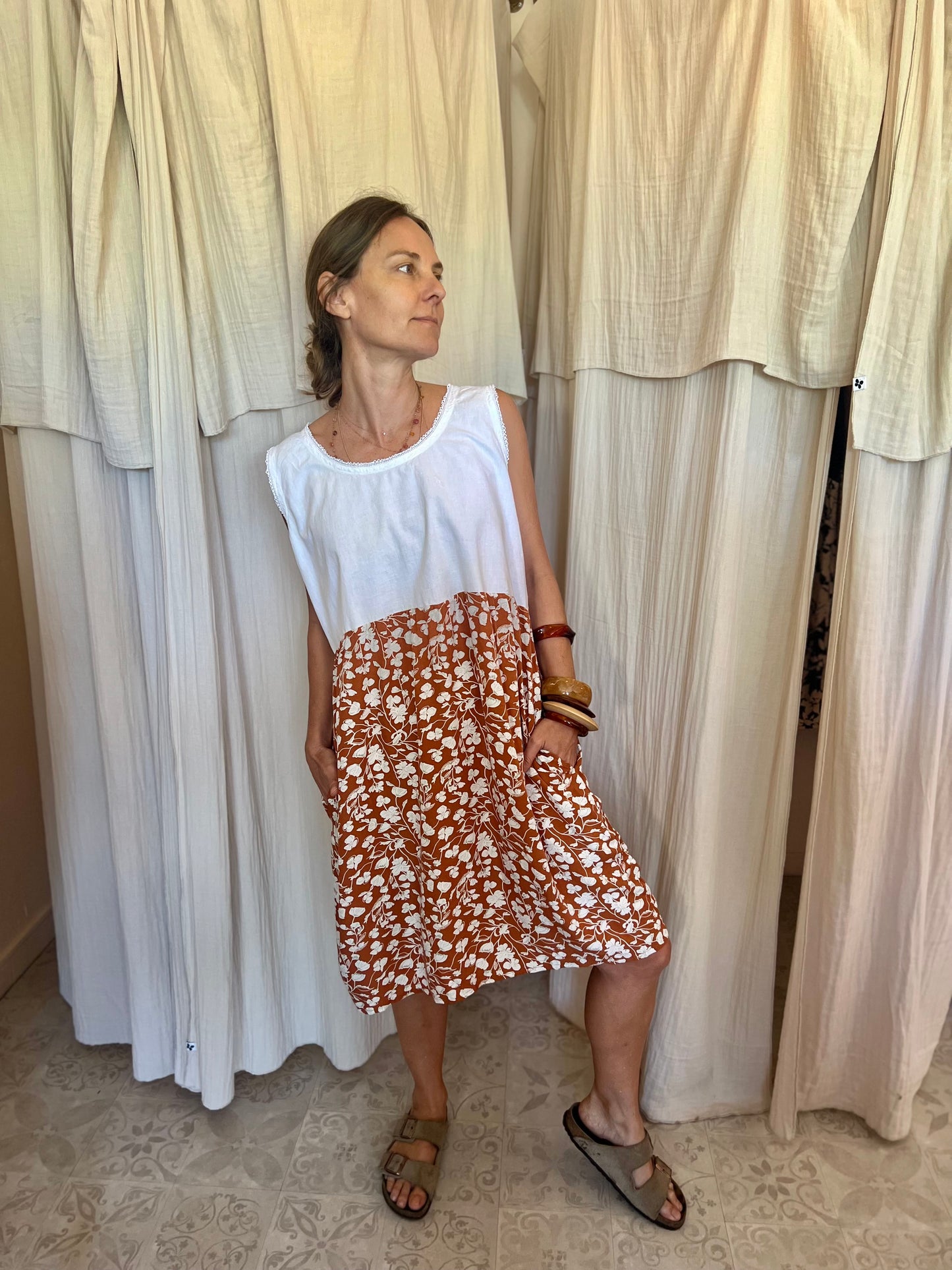 Robe Henriette M-L 🤎🤍