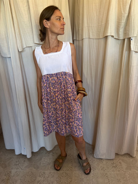Robe Henriette XS-M 🤍🩷🫐