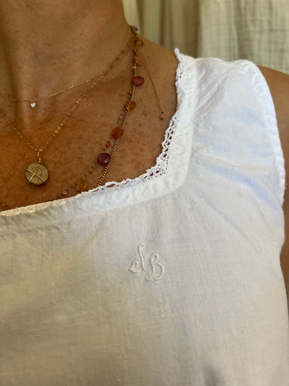 Robe Henriette col carré M-L🤍🫐 💜